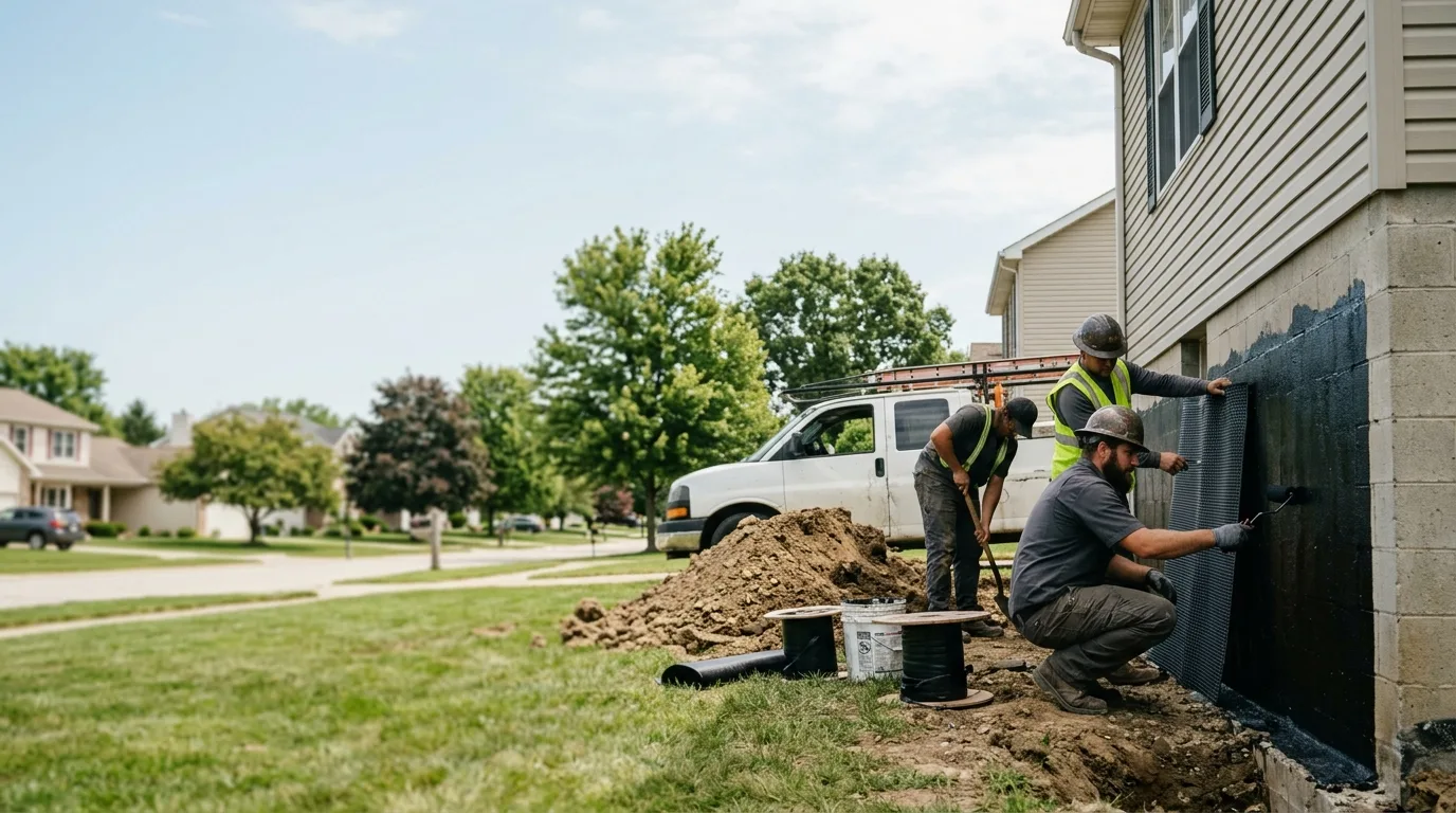 Basement Waterproofing in South English, IA near me